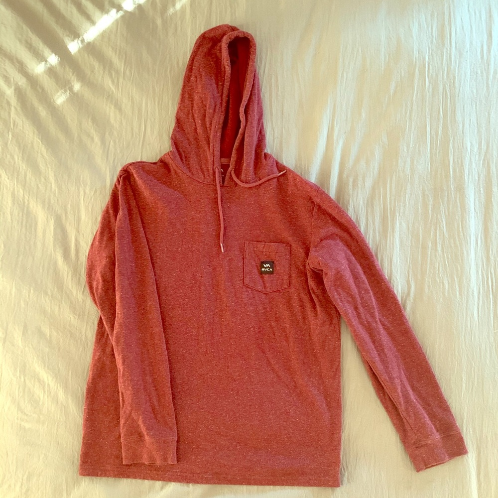 Men’s long sleeve hooded tunic